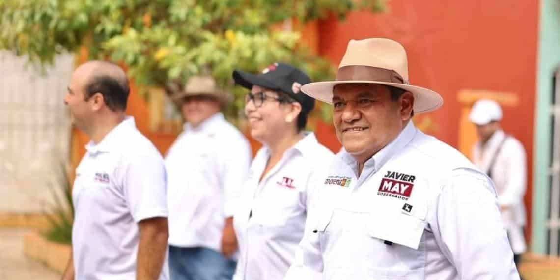 Javier May realiza recorrido en Teapa