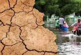Inundación en sequía