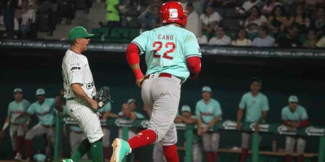 Diablos Rojos del México pegó primero, al vencer 3-2 en un gran duelo a Olmecas de Tabasco