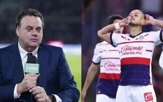 David Faitelson critica a Chicharito Hernández por su festejo: "¿También te lo enseñó Dreyfus?"