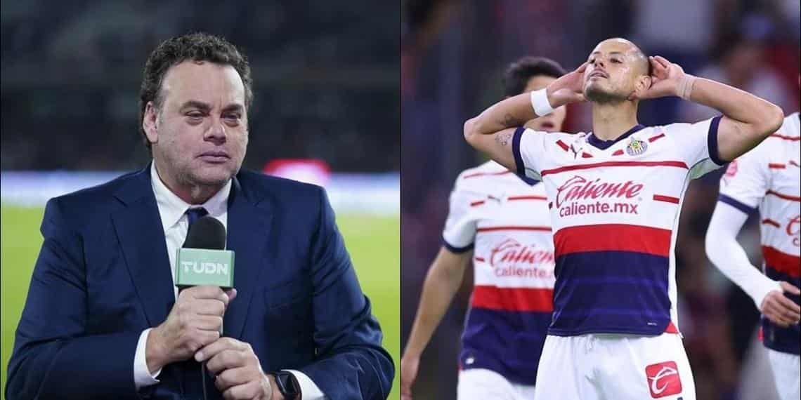 David Faitelson critica a Chicharito Hernández por su festejo: "¿También te lo enseñó Dreyfus?"