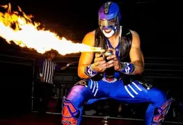 El hijo de Abismo Negro, El Fiscal, está siguiendo el legado de su padre en la lucha libre