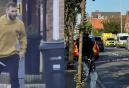 Hombre ataca con una espada a un menor de 14 años