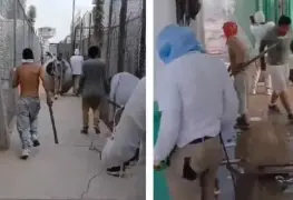 Reos arman motín en penal de San Luis Potosí con fierros, palos y piedras