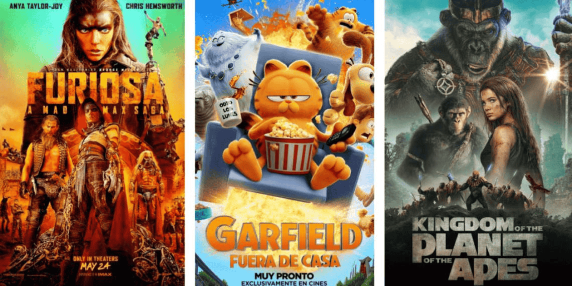 ¡Mira estos son los estrenos de la cartelera de mayo 2024!