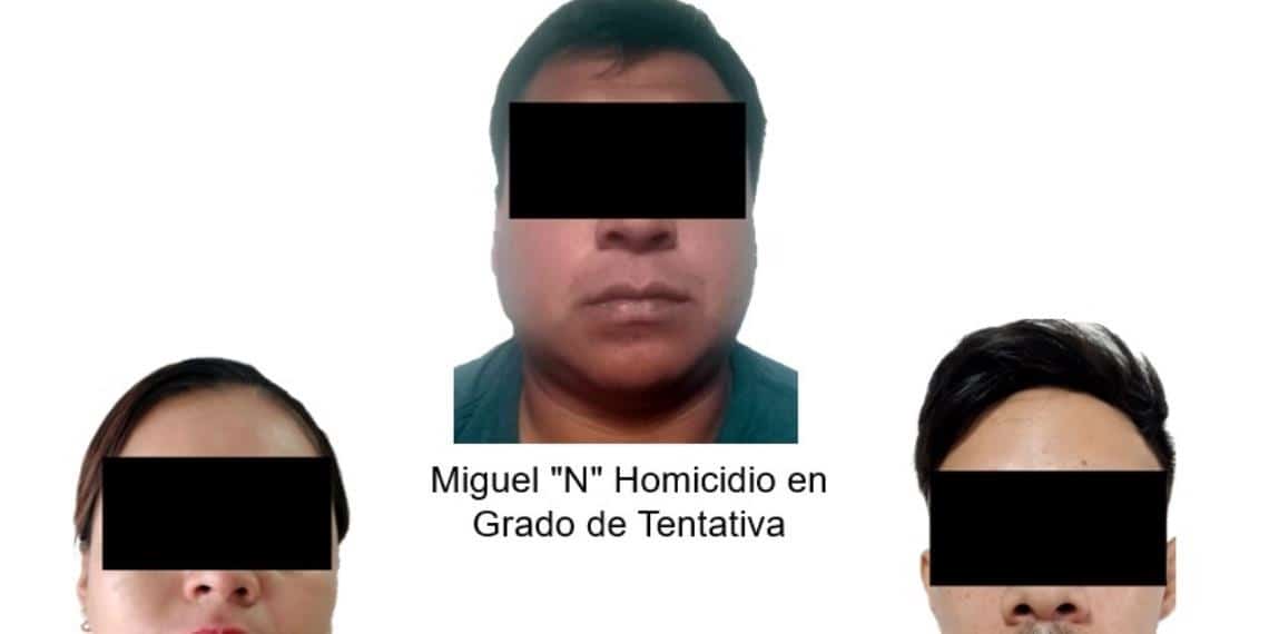 Ocho detenidos por tentativa de homicidio, robo, delitos sexuales y violencia familiar