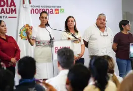 Claudia Sheinbaum celebra el éxito en el simulacro electoral universitario, marcando un cambio generacional en la 4T.