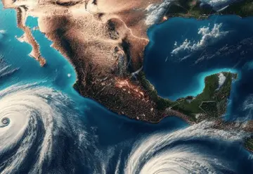 ¿Cuántos ciclones y huracanes se aproximan a México?