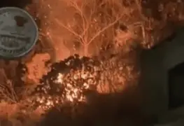 Se registra incendio en Teapa