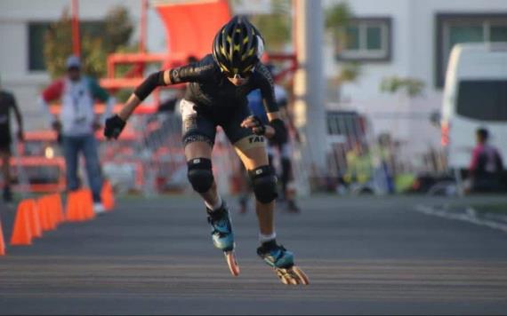 La patinadora Elisa Ramirez Del Puerto logró oro y le dio a Tabasco su primera medalla en los Nacionales CONADE 2024