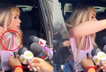 Wendy Guevara entrega billetes de 500 a la prensa; les invitó los refrescos