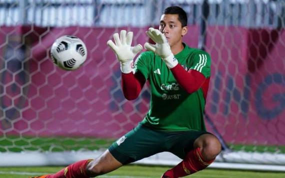 El portero tabasqueño Fernando Tapia está concentrado con la Selección Mexicana Sub23 de cara al torneo Maurice Revello