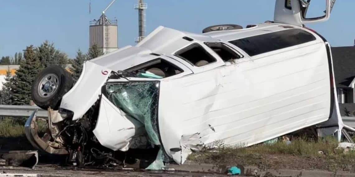 Fallecen 6 trabajadores agrícolas mexicanos en accidente vial en Idaho Falls