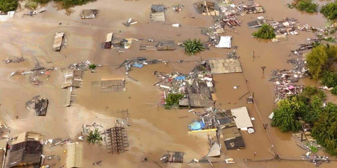 La deforestación maximizo el alcance de las inundaciones en Brasil