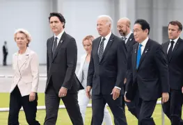 Los ministros de Finanzas del G7 dijeron que están "decididos a incrementar" las sanciones económicas a Rusia