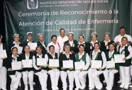 Reconoce IMSS Tabasco labor del personal de Enfermería del Primer y Segundo Nivel de Atención