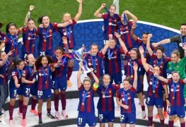 Barcelona femenil es bicampeona de la Champions al derrotar al Lyon