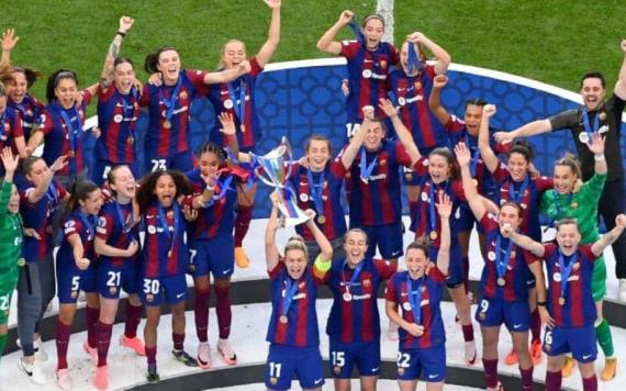 Barcelona femenil es bicampeona de la Champions al derrotar al Lyon