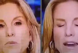 Presentadora se come mosca en plena transmisión y se vuelve viral; eso es profesionalismo