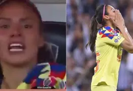 Karen Luna, jugadora del América, explota contra camarógrafo de TUDN tras derrota contra Rayadas