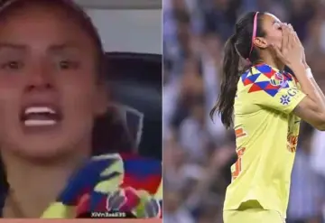 Karen Luna, jugadora del América, explota contra camarógrafo de TUDN tras derrota contra Rayadas