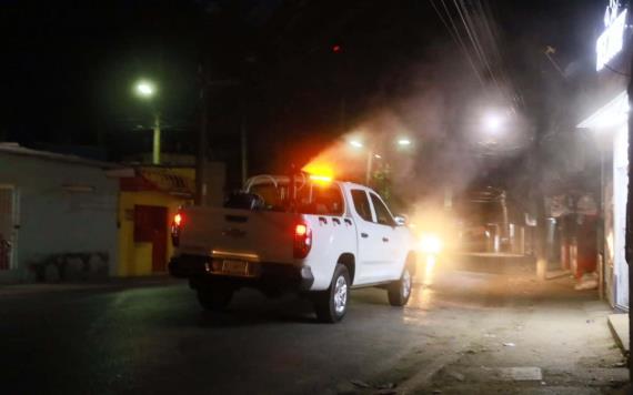 Arranca cuarta y última semana consecutiva de nebulización contra el dengue