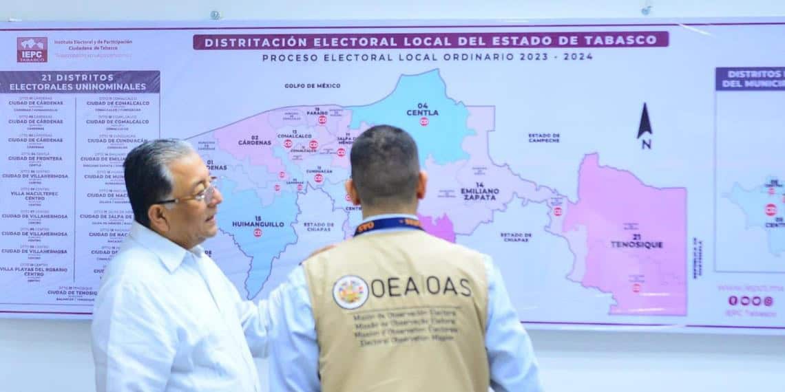 69 mil personas vigilarán las elecciones en Tabasco