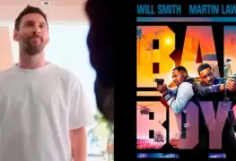 El campeón del mundo Lionel Messi hace un cameo en la promoción de "Bad Boys: Ride or Die"