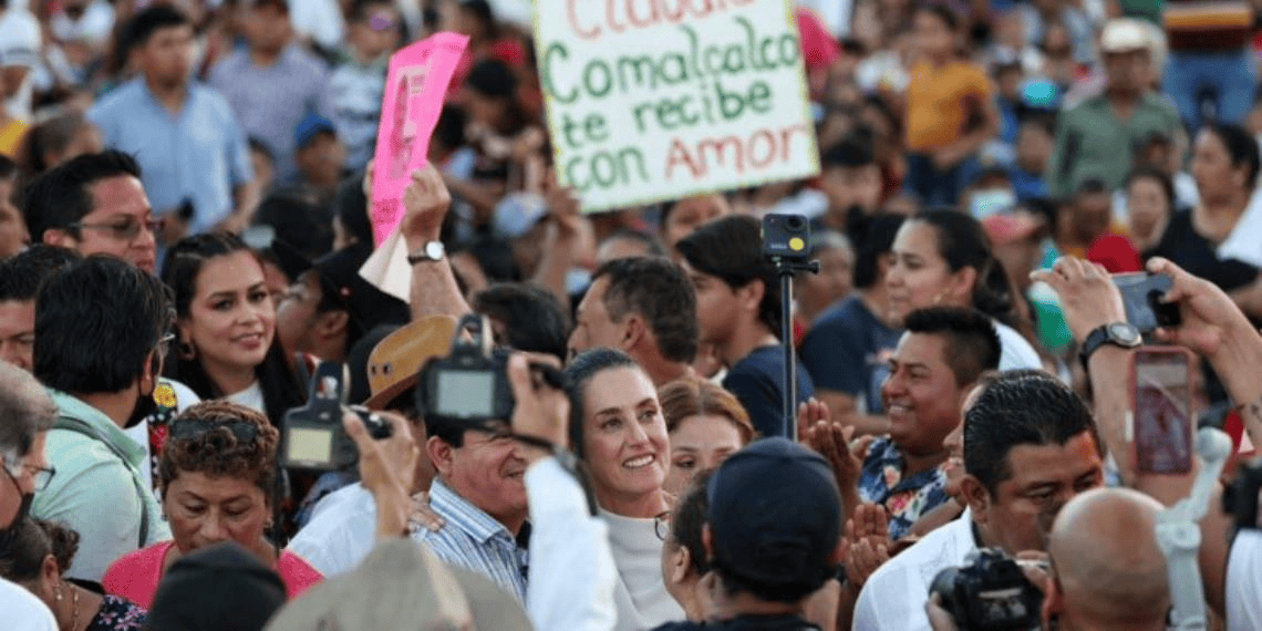 Tabasco fue el estado con más votos para Claudia Sheinbaum