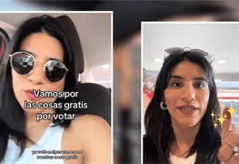 Critican a influencer por aprovechar todas las ofertas tras votar: pura gastadera de gasolina
