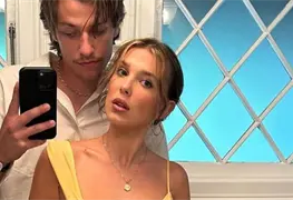 Millie Bobby Brown, de Stranger things, oficializa su matrimonio con el hijo de Bon Jovi
