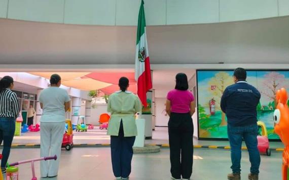 Realiza IMSS Tabasco simulacro de incendio por aniversario luctuoso de la Guardería ABC