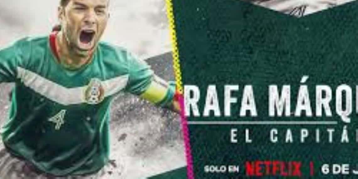 "Rafa Márquez: El Capitán":El nuevo documental de Netflix que explora una nueva faceta de la leyenda mexicana