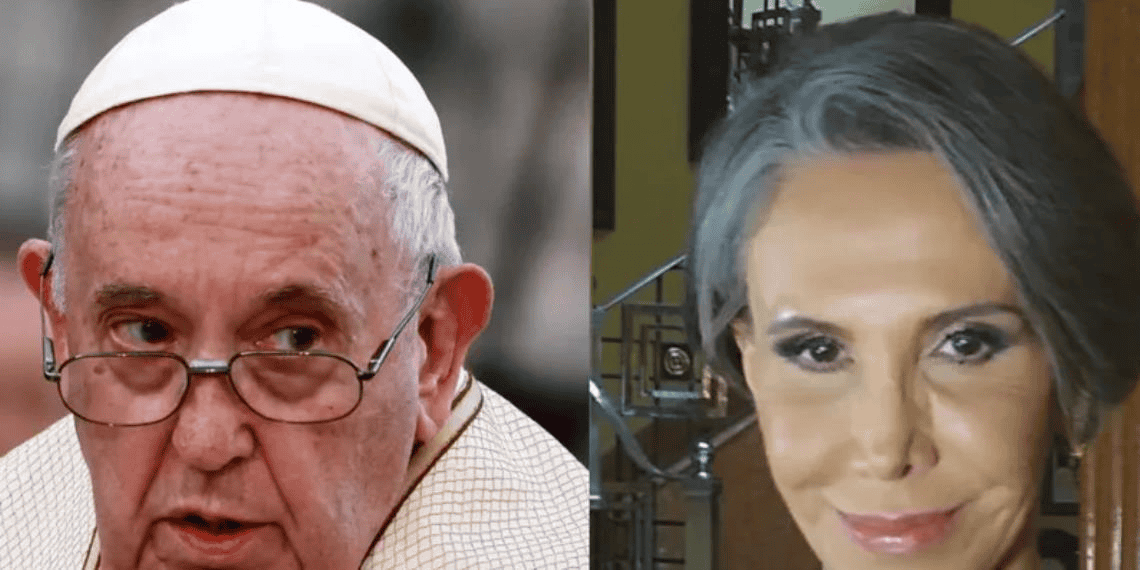 Florinda Meza se reunirá con el Papa Francisco para hablar de comedia; será un honor