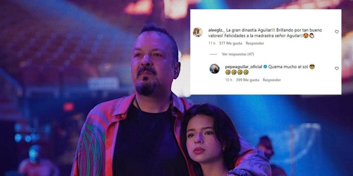 Pepe Aguilar responde a críticas sobre el noviazgo de Ángela Aguilar y Nodal: Quema mucho el sol