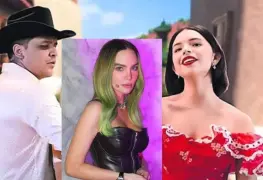 Belinda se esconde en la cajuela de una camioneta para evitar preguntas sobre Nodal y Ángela Aguilar