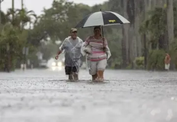 Persistirá temporal de lluvias intensas en el sureste mexicano y la Península de Yucatán