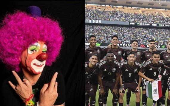 Platanito dio show privado a la Selección Mexicana previo a su debut en la Copa América