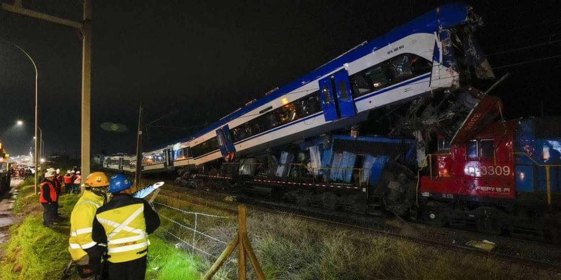 Choque de trenes en Chile deja 2 muertos y 9 heridos