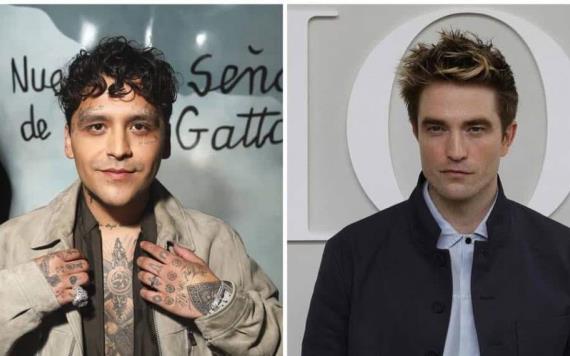 Christian Nodal se luce como modelo en París junto a Robert Pattinson, Bad Bunny y Maluma