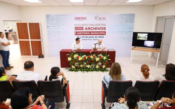 Rememoran pasajes del Tabasco virreinal en II Encuentro sobre Archivos e Historia Municipal