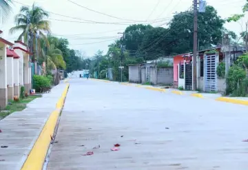 Gobierno de Comalcalco inaugura importante obra de pavimentación con concreto hidráulico en Villa Chichicapa