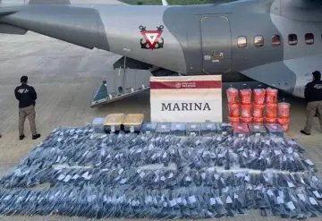 Operativo de la SEMAR: Incautan casi 500 armas en Boca del Río, Veracruz