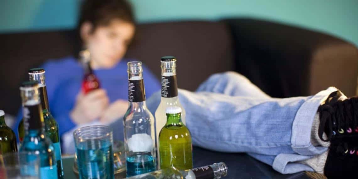 Consumo de alcohol y drogas en adolescentes