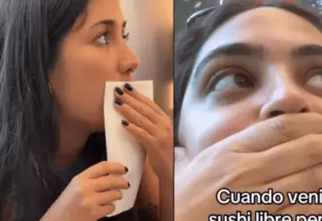 Corren a jóvenes de buffet de sushi por comer mucho: "Es para gente normal" 