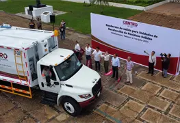 Adquiere Centro 13 camiones para fortalecer el servicio de recolecci&oacute;n de residuos s&oacute;lidos