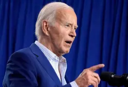 "No me voy a ningún lado. Competiré hasta el final y vamos a ganar", dice Biden