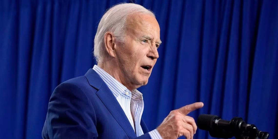 "No me voy a ningún lado. Competiré hasta el final y vamos a ganar", dice Biden