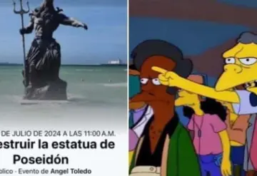 Estatua de Poseidón, en Yucatán, deja ola de memes