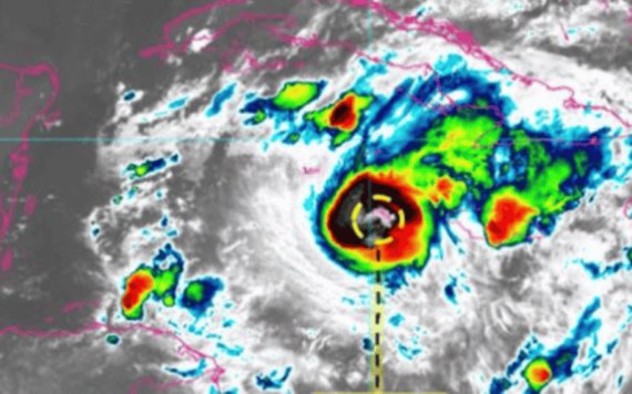 Huracán Beryl: ¿Cuánto mide el ojo del fenómeno meteorológico?